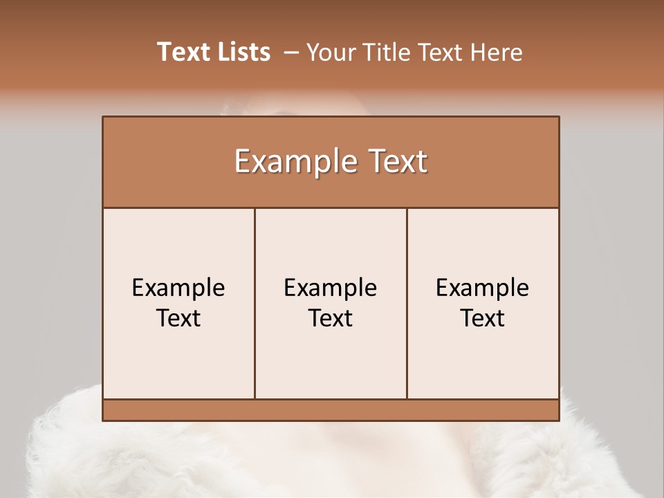 Retro Fashion Dramatic PowerPoint Template