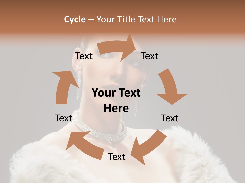 Retro Fashion Dramatic PowerPoint Template