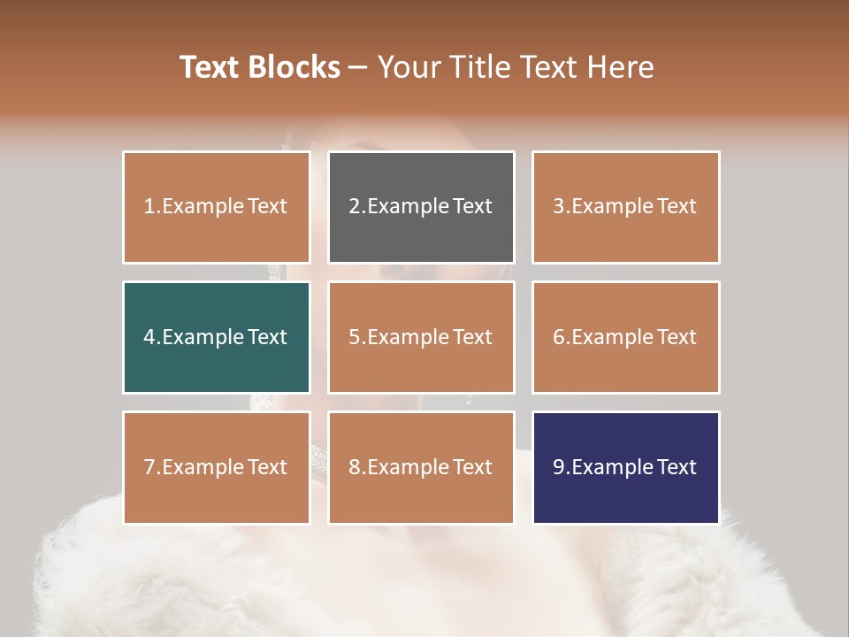 Retro Fashion Dramatic PowerPoint Template