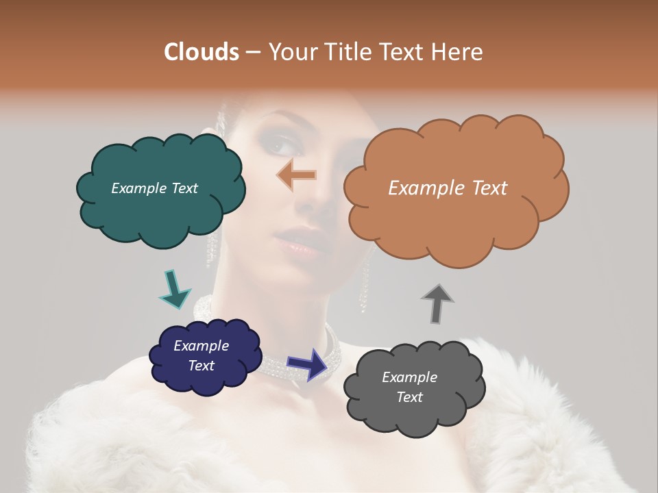 Retro Fashion Dramatic PowerPoint Template