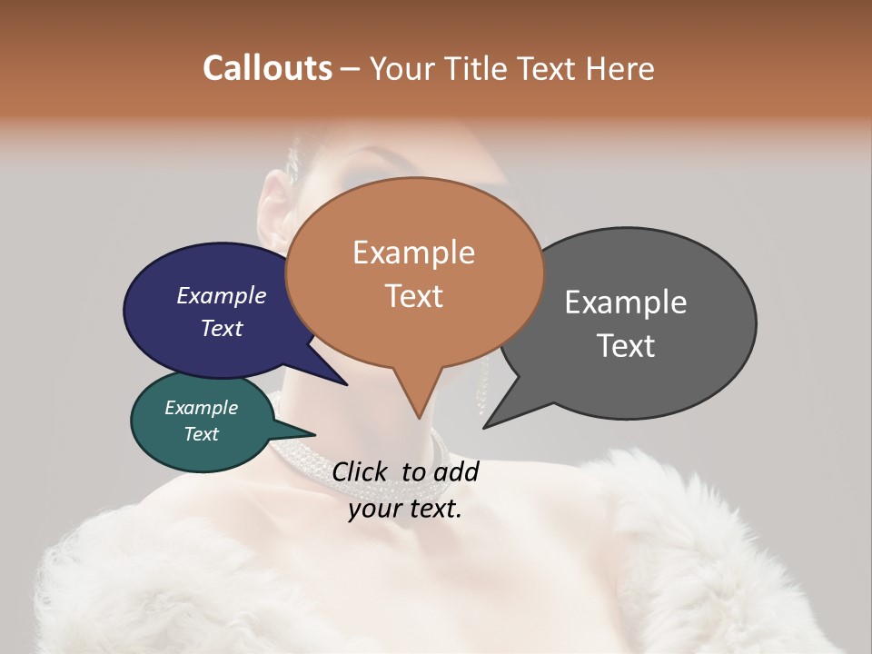 Retro Fashion Dramatic PowerPoint Template