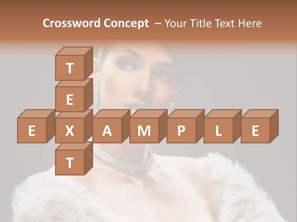 Retro Fashion Dramatic PowerPoint Template