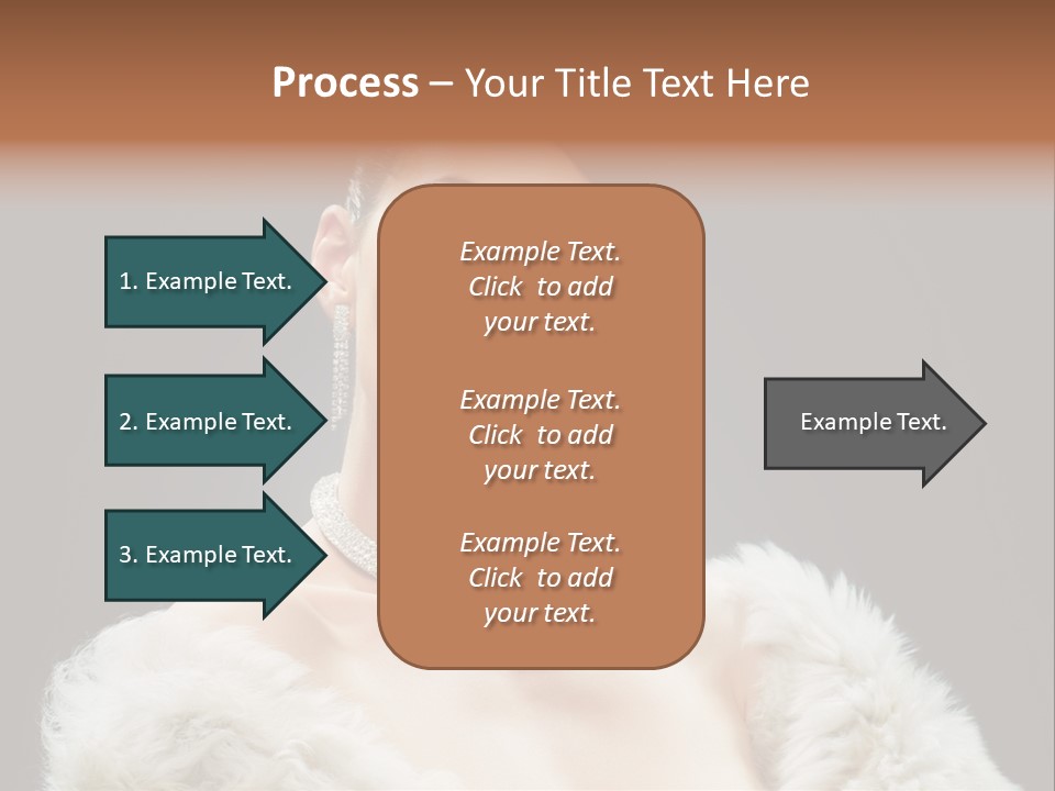 Retro Fashion Dramatic PowerPoint Template