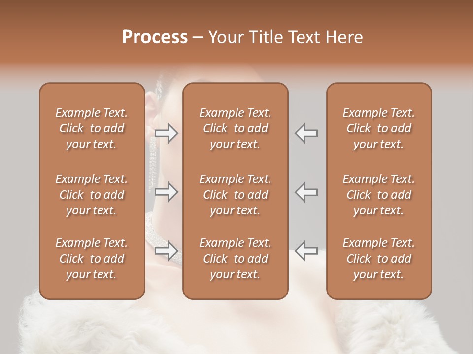 Retro Fashion Dramatic PowerPoint Template