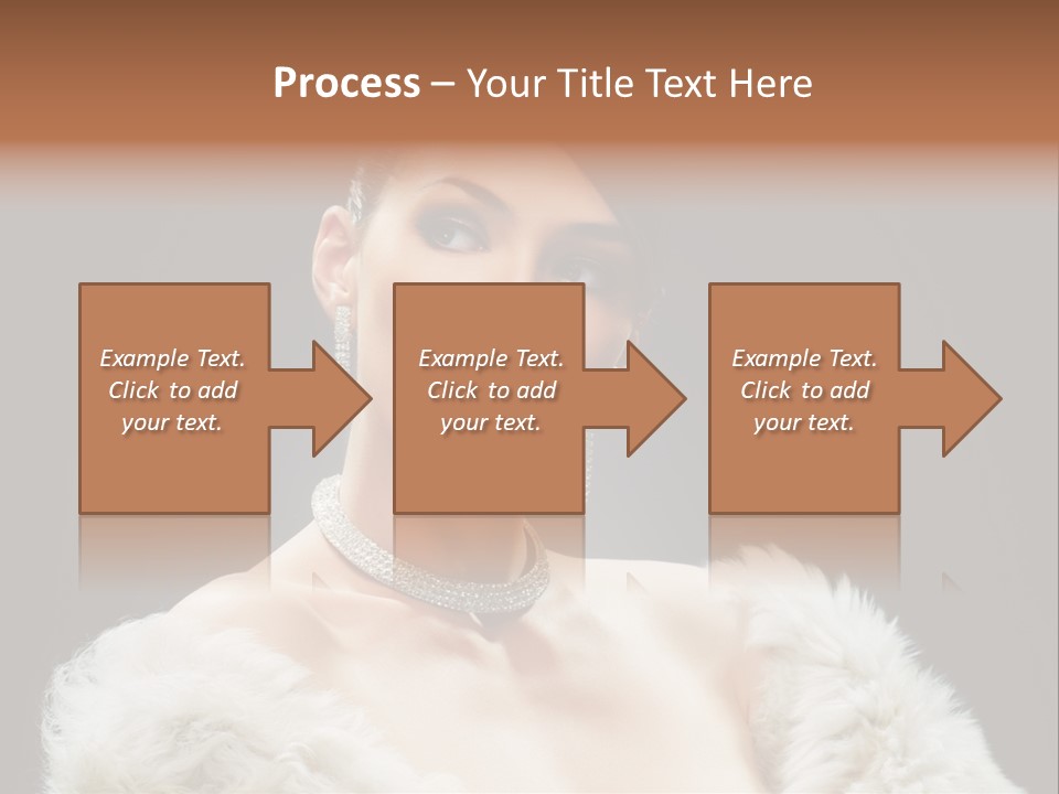 Retro Fashion Dramatic PowerPoint Template
