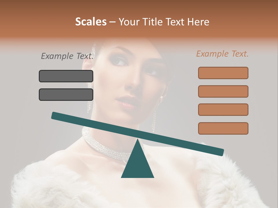 Retro Fashion Dramatic PowerPoint Template