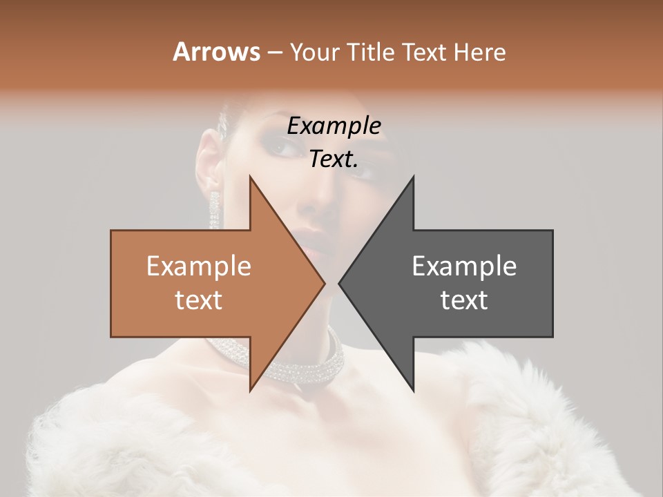 Retro Fashion Dramatic PowerPoint Template