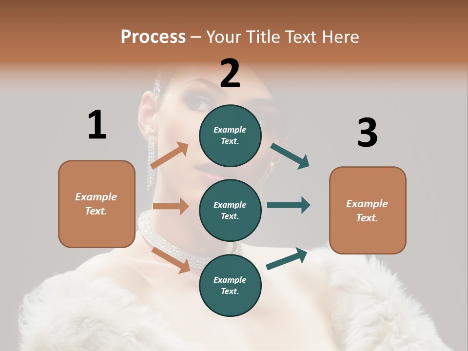 Retro Fashion Dramatic PowerPoint Template