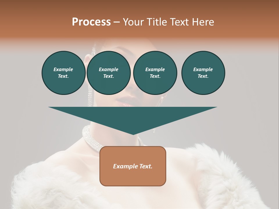 Retro Fashion Dramatic PowerPoint Template