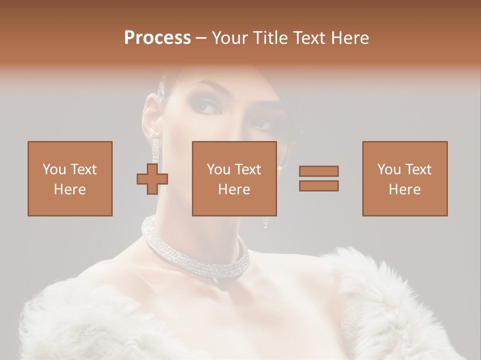 Retro Fashion Dramatic PowerPoint Template