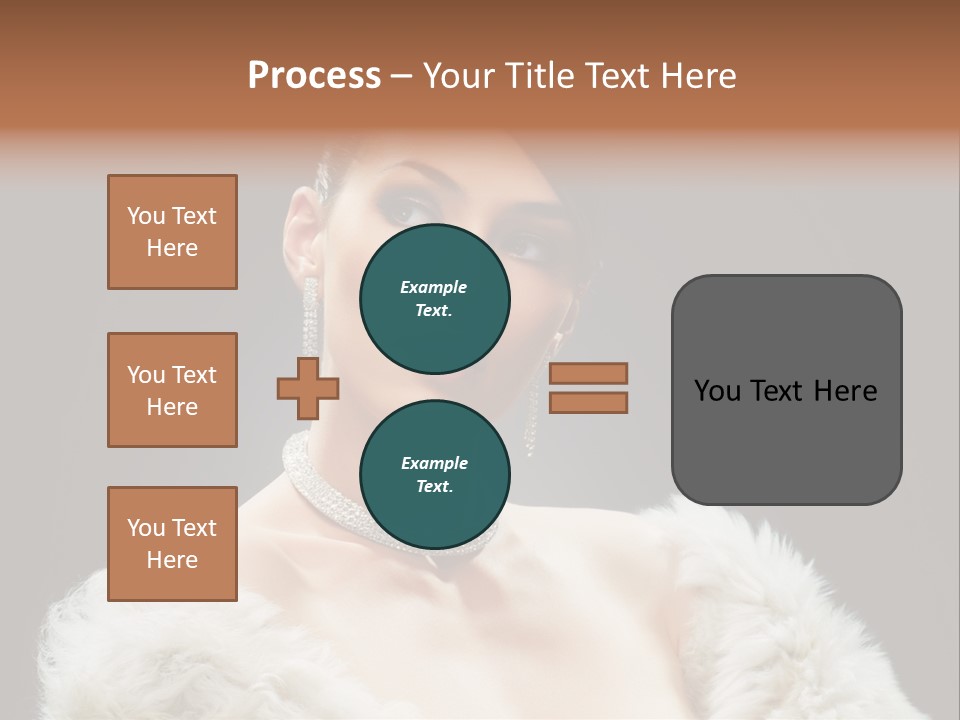 Retro Fashion Dramatic PowerPoint Template
