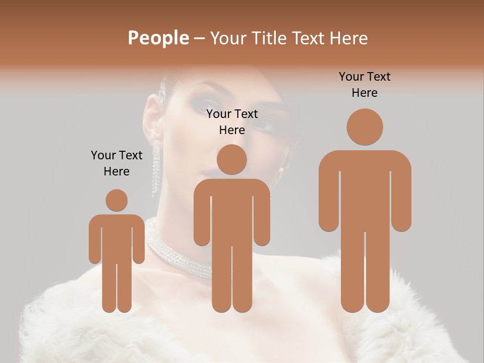 Retro Fashion Dramatic PowerPoint Template