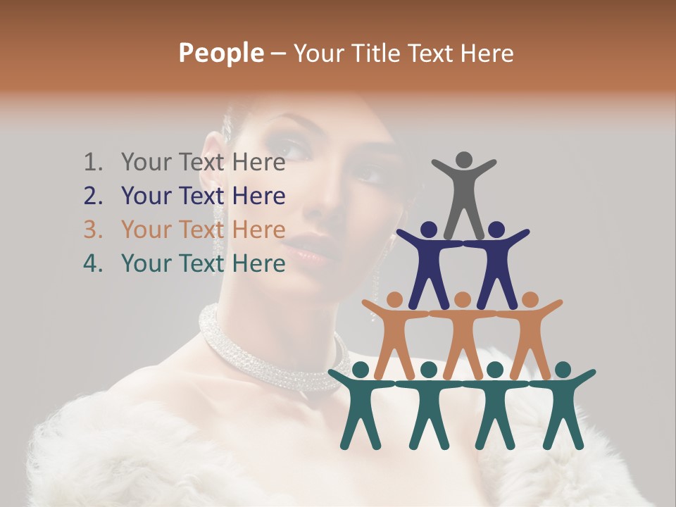 Retro Fashion Dramatic PowerPoint Template