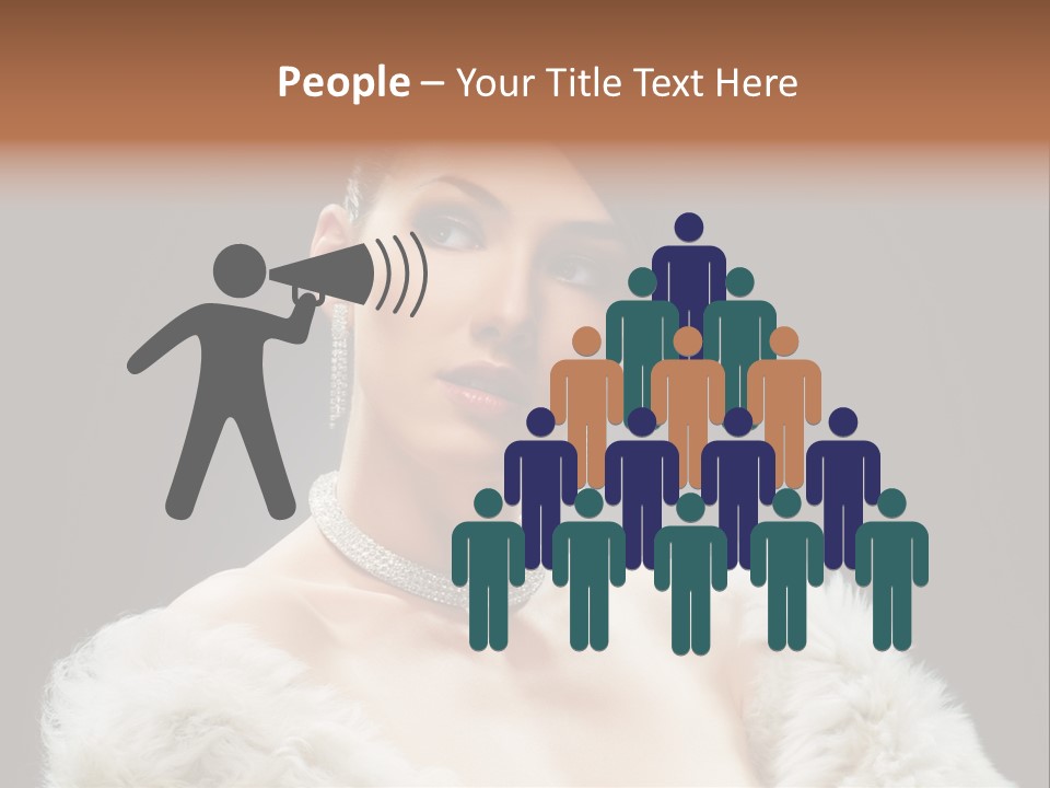 Retro Fashion Dramatic PowerPoint Template