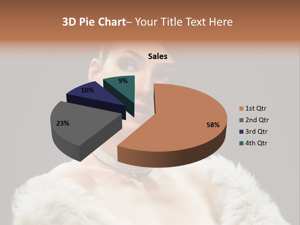 Retro Fashion Dramatic PowerPoint Template