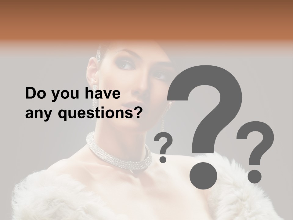 Retro Fashion Dramatic PowerPoint Template