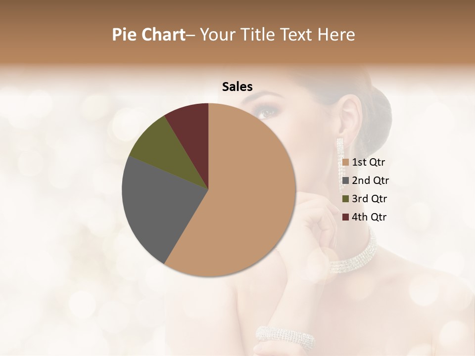 Eyes Jewelry Beauty PowerPoint Template