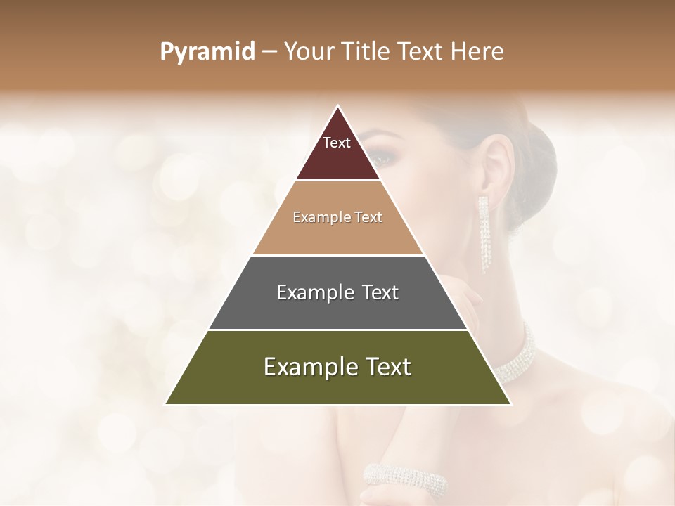 Eyes Jewelry Beauty PowerPoint Template