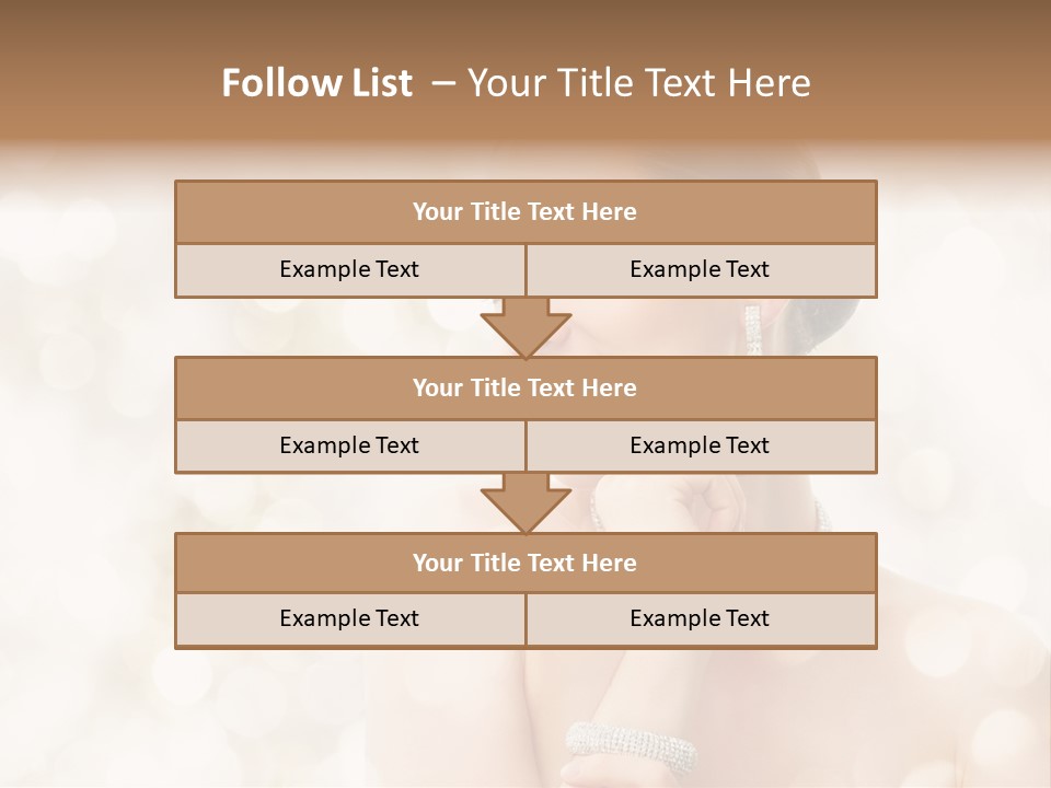 Eyes Jewelry Beauty PowerPoint Template