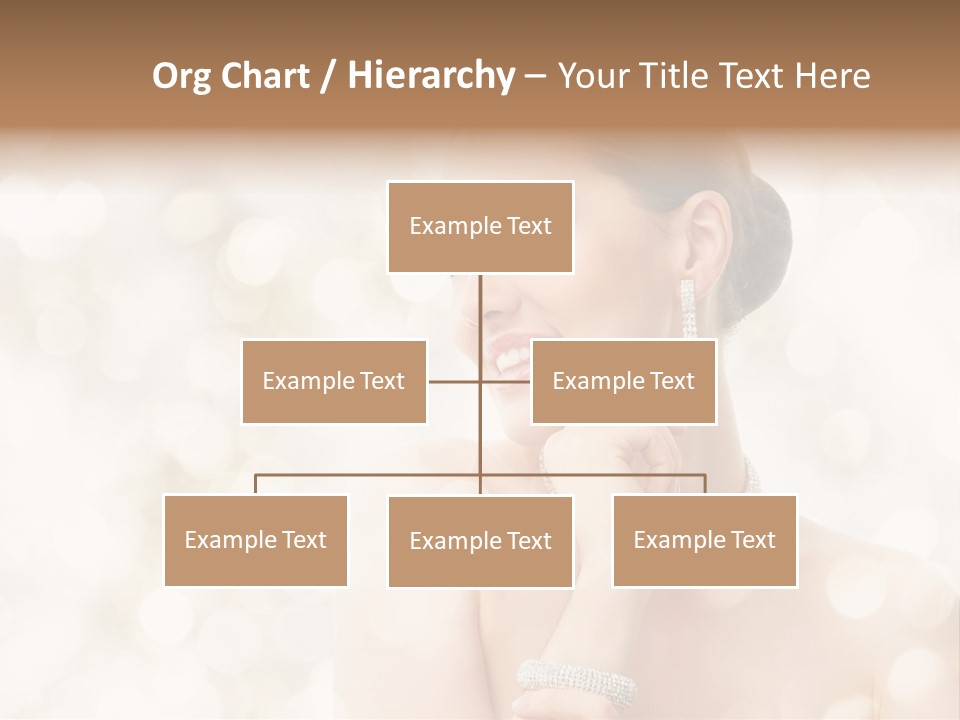 Eyes Jewelry Beauty PowerPoint Template