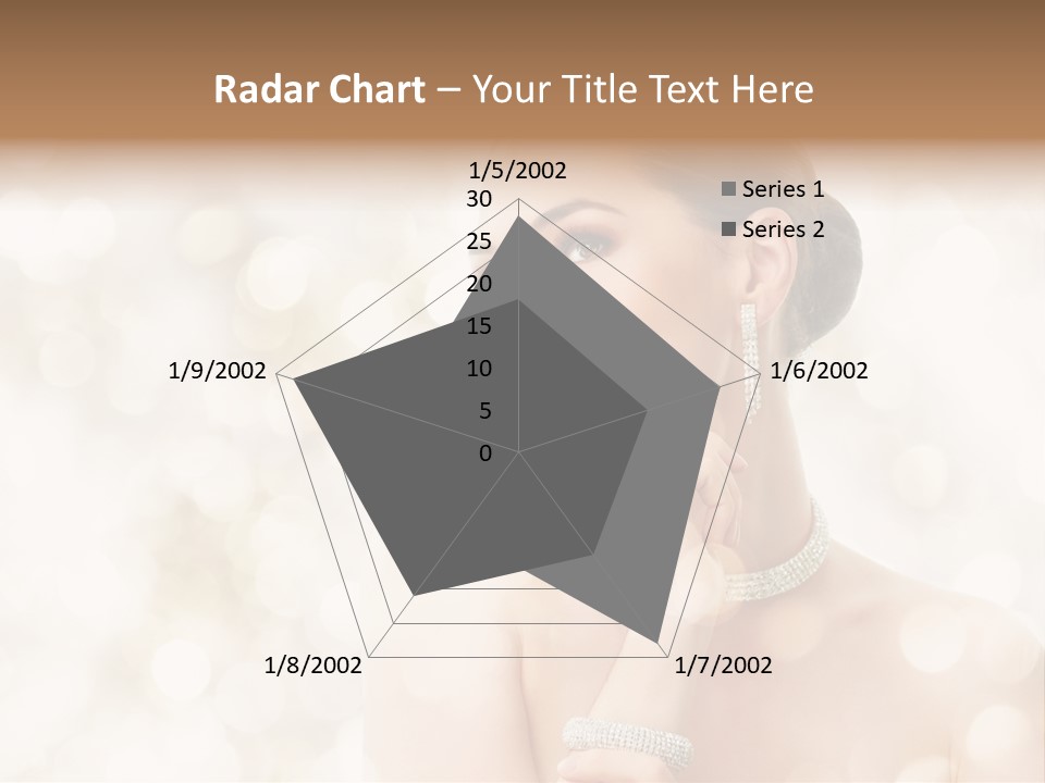 Eyes Jewelry Beauty PowerPoint Template