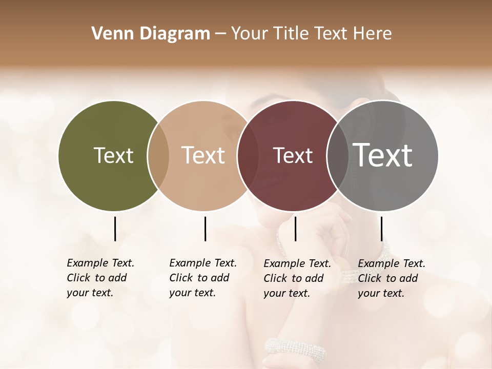 Eyes Jewelry Beauty PowerPoint Template