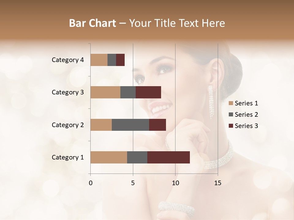 Eyes Jewelry Beauty PowerPoint Template