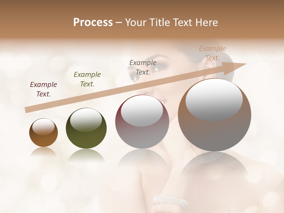 Eyes Jewelry Beauty PowerPoint Template