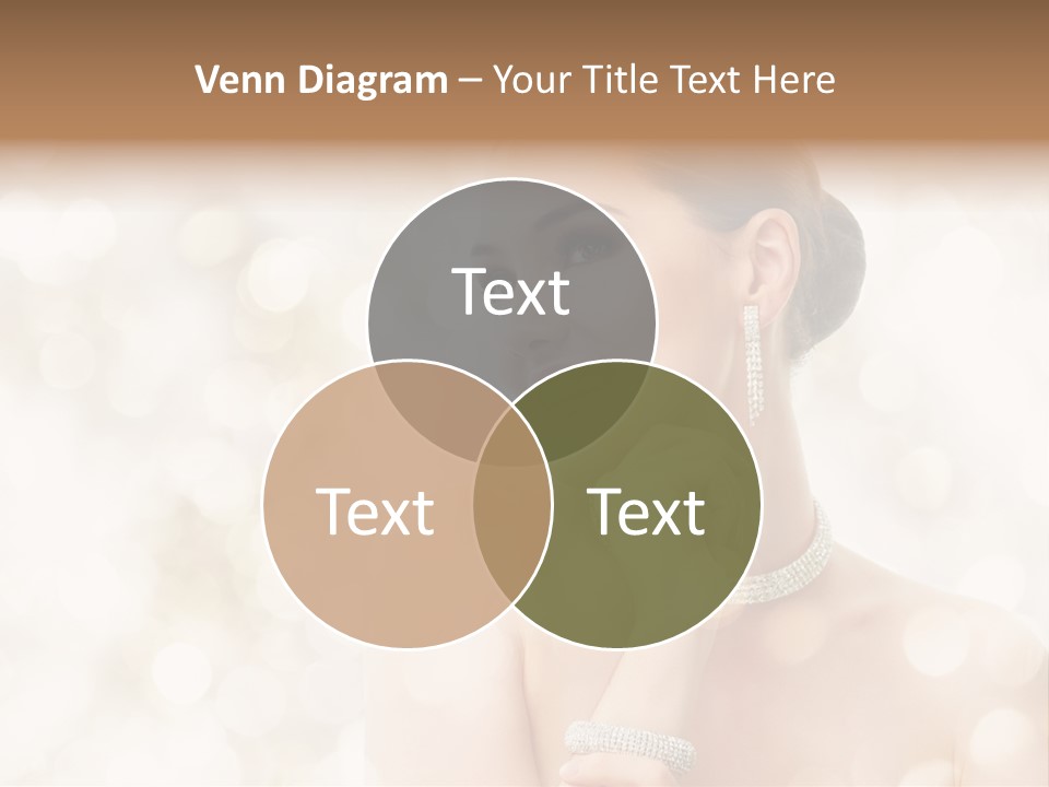 Eyes Jewelry Beauty PowerPoint Template