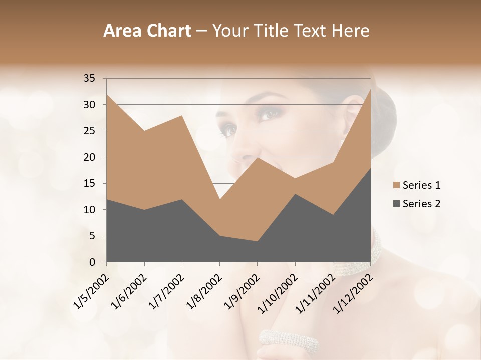 Eyes Jewelry Beauty PowerPoint Template