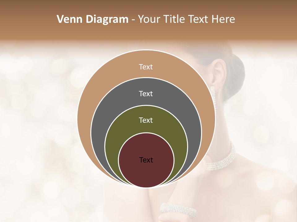 Eyes Jewelry Beauty PowerPoint Template