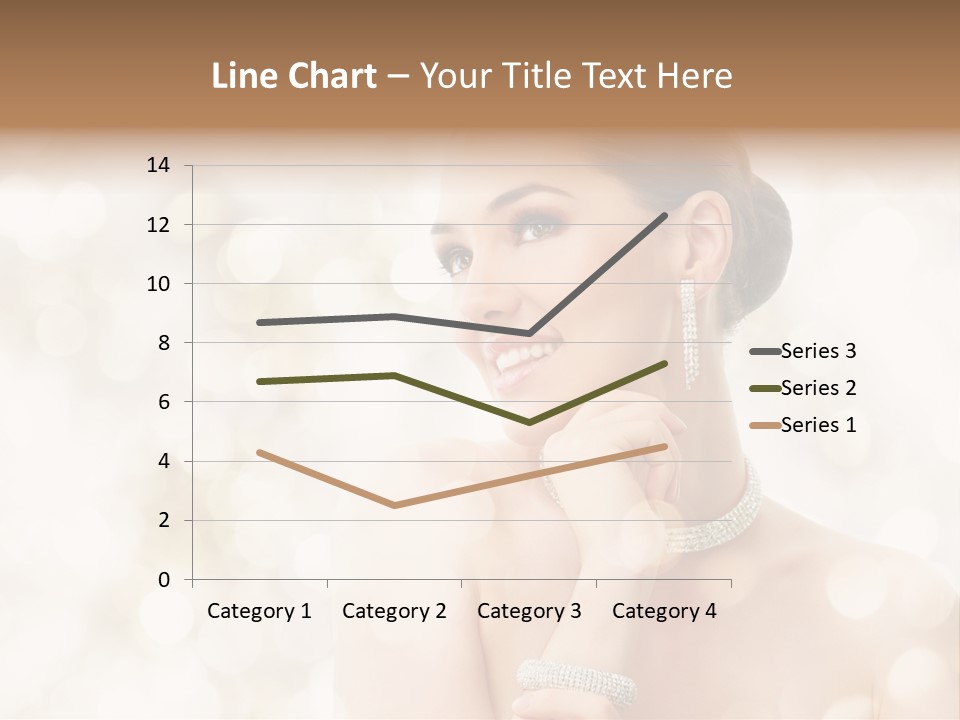 Eyes Jewelry Beauty PowerPoint Template