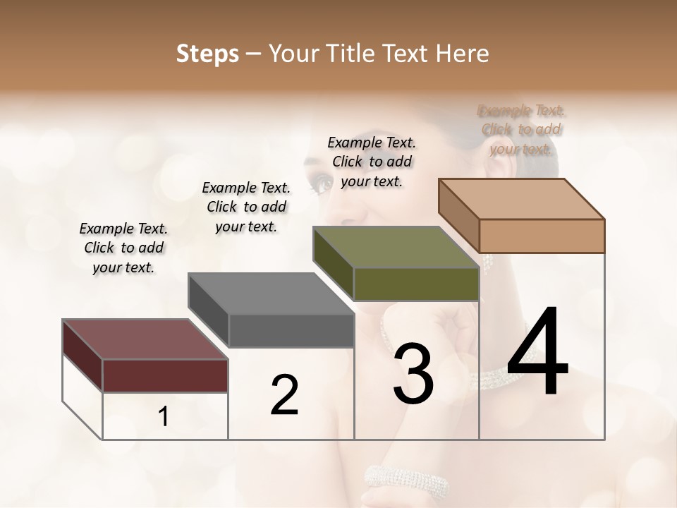 Eyes Jewelry Beauty PowerPoint Template