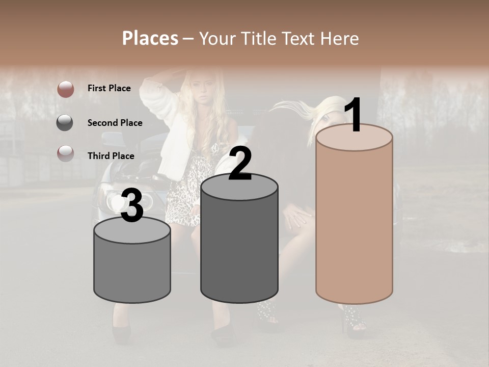 Corporate Toon Team PowerPoint Template