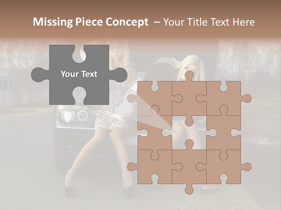 Corporate Toon Team PowerPoint Template