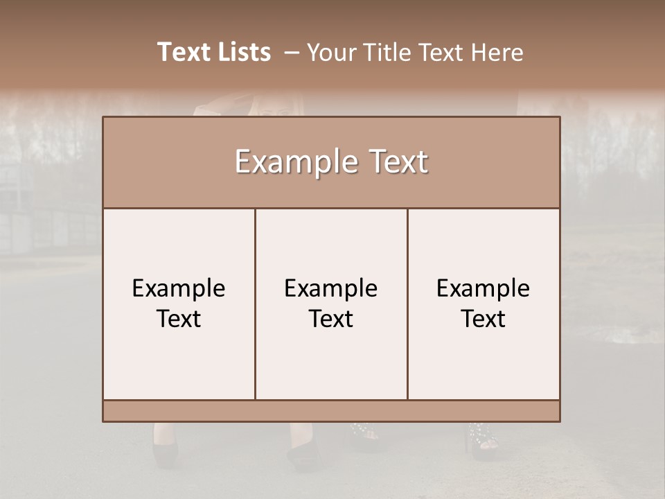 Corporate Toon Team PowerPoint Template
