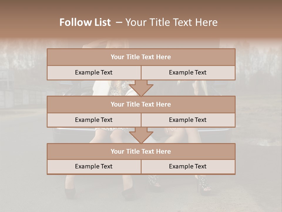Corporate Toon Team PowerPoint Template