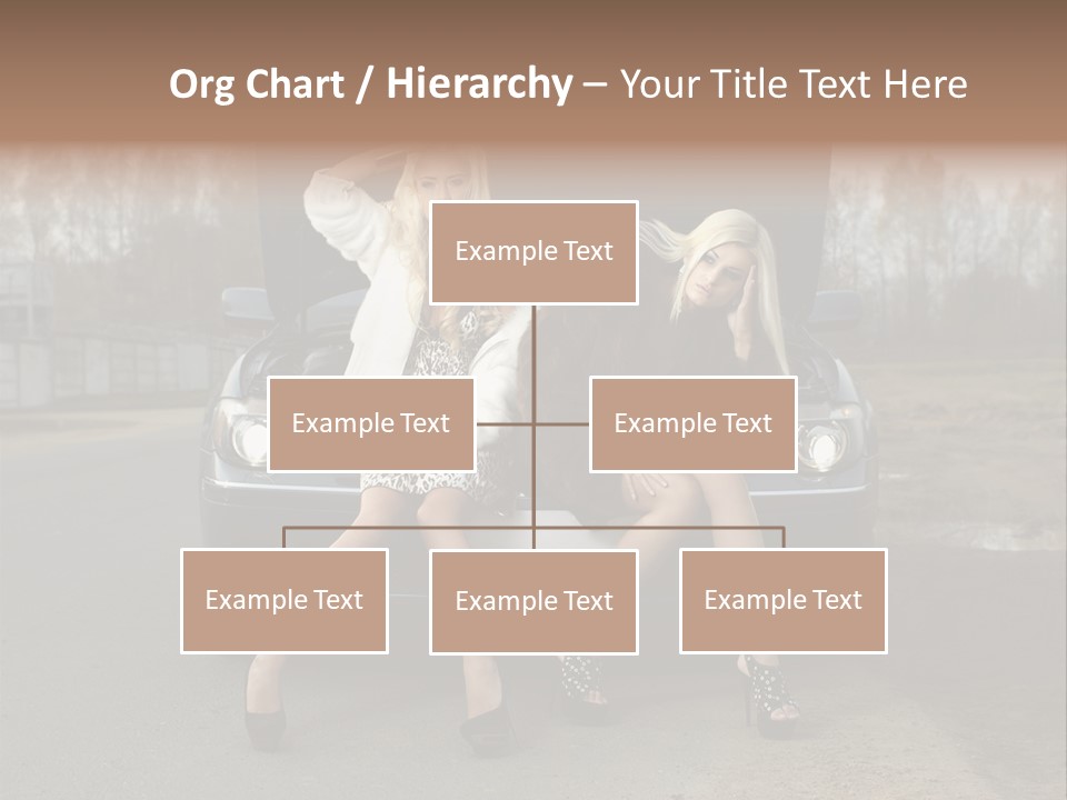 Corporate Toon Team PowerPoint Template