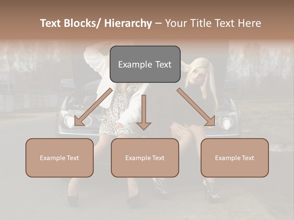 Corporate Toon Team PowerPoint Template