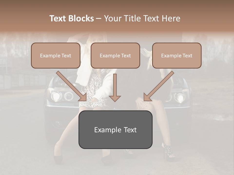 Corporate Toon Team PowerPoint Template
