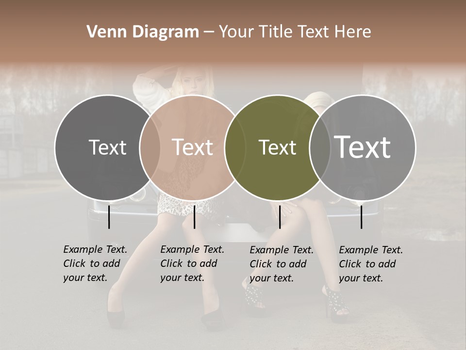 Corporate Toon Team PowerPoint Template