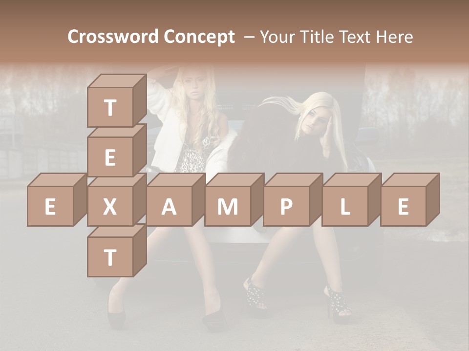 Corporate Toon Team PowerPoint Template