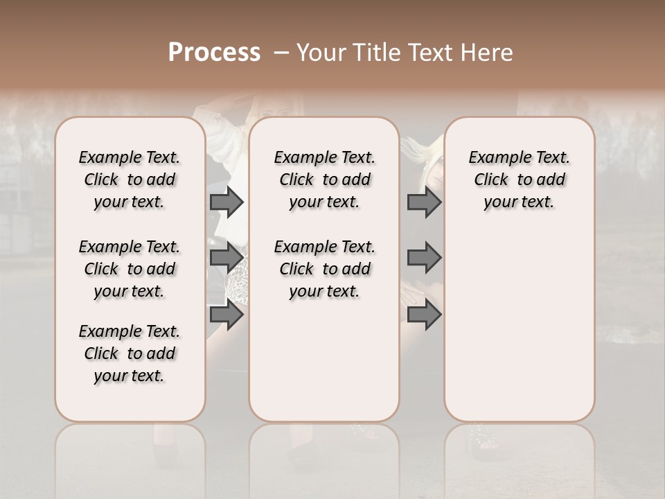 Corporate Toon Team PowerPoint Template