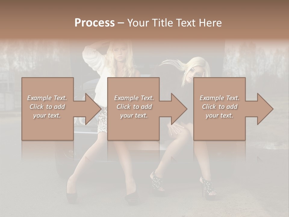 Corporate Toon Team PowerPoint Template