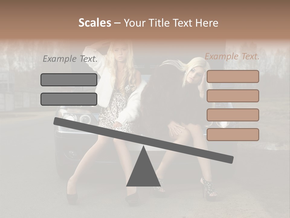 Corporate Toon Team PowerPoint Template