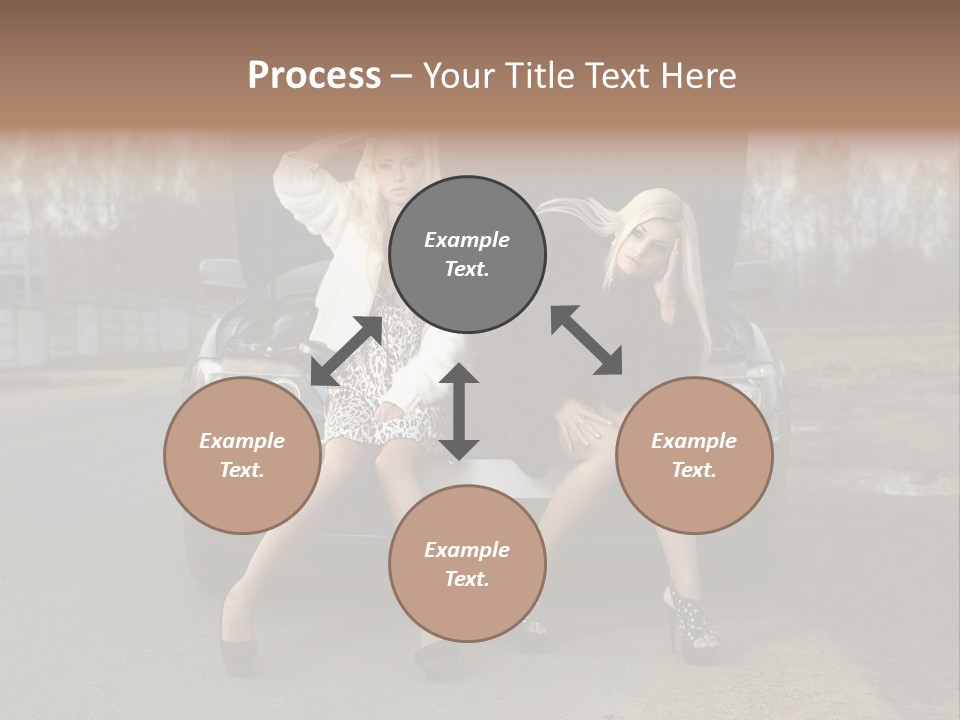 Corporate Toon Team PowerPoint Template