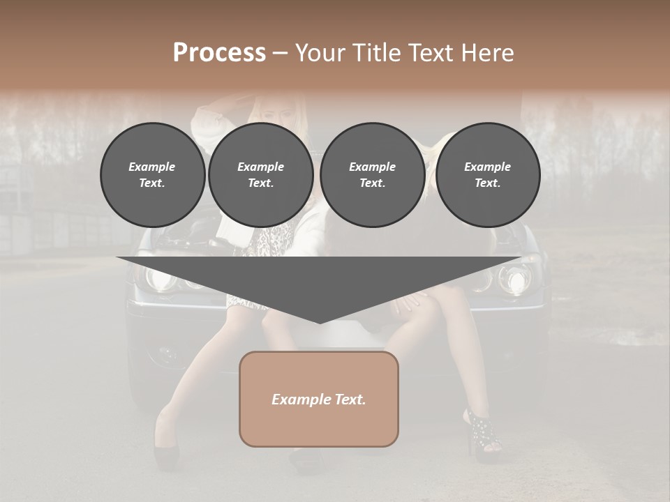 Corporate Toon Team PowerPoint Template