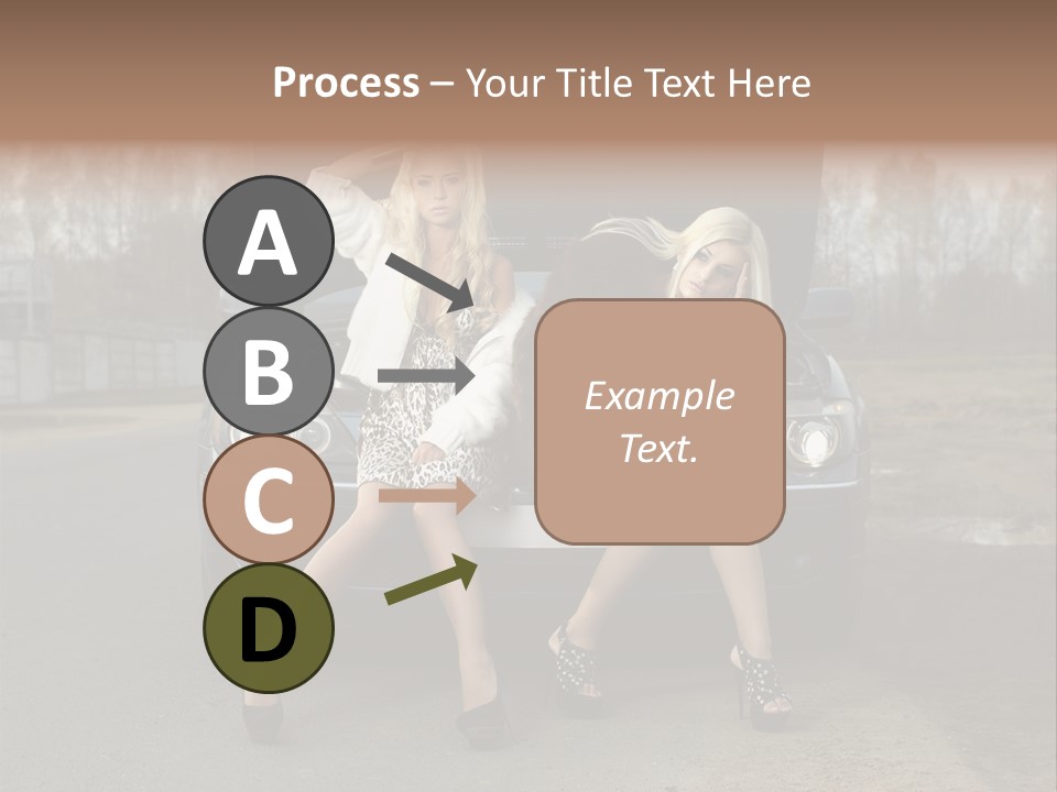 Corporate Toon Team PowerPoint Template