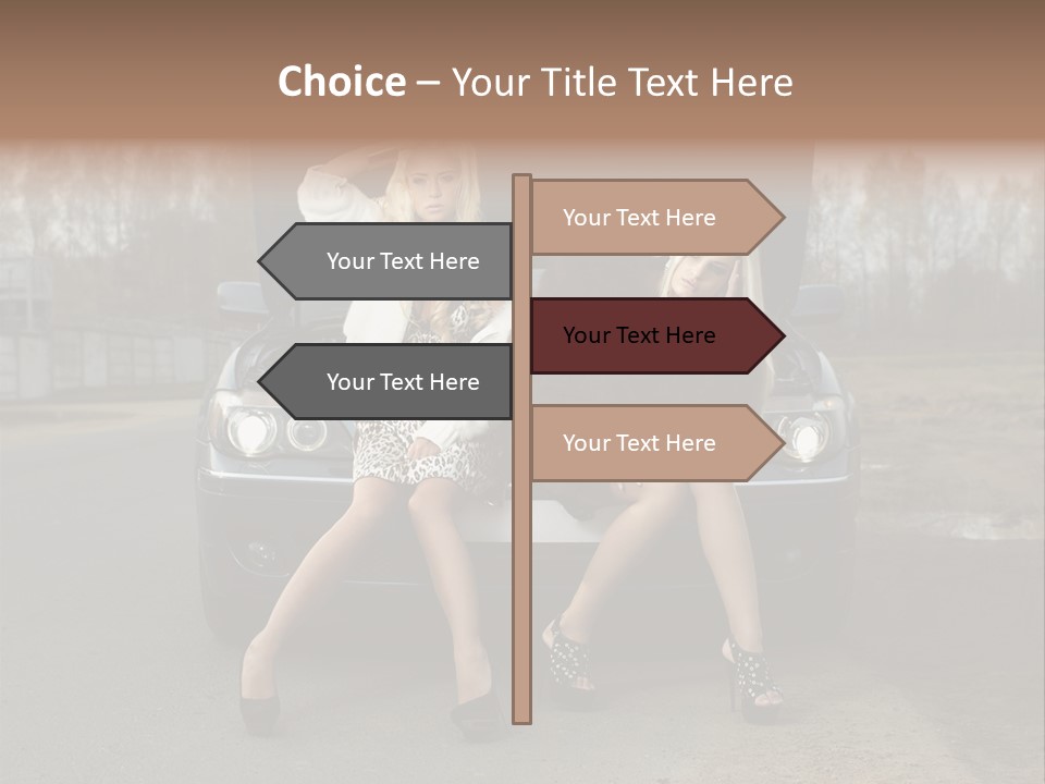 Corporate Toon Team PowerPoint Template