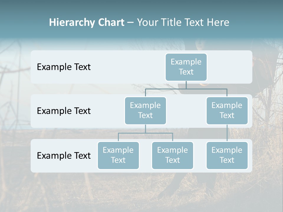 Umbrella Sad Lady PowerPoint Template